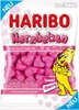 A bag of pink heart-shaped gummy candies with a cartoon bear mascot. Náhled obrázku produktu