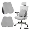 Lendenkussen van traagschuim voor bureaustoel. Ergonomisch Productafbeelding-voorbeeld 1