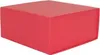 Magnetická dárková krabička červená 200 x 200 x 90 mm Náhled obrázku produktu 6