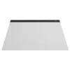 A flat, rectangular light box with a black border along the top edge, set against a white background. Produktbild-Vorschau
