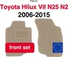 Autoteppiche vorne für: Toyota Hilux Vii N25 N2 Pickup Produktbild-Vorschau 16