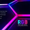 5er-Pack Hexagon LED Deckenleuchte, 200W RGB Dekolicht Produktbild-Vorschau 4
