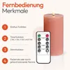 Meisterhome® Set di 3 candele LED senza fiamma Ribble con Anteprima dell’immagine prodotto 4
