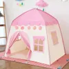 Dětský stan se světýlky FAIRY HOUSE růžový Náhled obrázku produktu 2