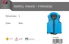F2   Auftriebsweste Safety Weste - Inflatable  S Blau Produktbild-Vorschau 2