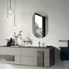 Oválné koupelnové zrcadlo 100 x 58 cm – Velké oválné Náhled obrázku produktu 2