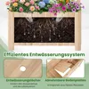 Jardinière COSTWAY avec treillis, jardinière d'extérieur Voir les images du produit 6