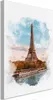 Vlies Leinwandbild - Paris View (1 Part) Vertical 40x60 cm Produktbild-Vorschau 1