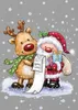 Santa Klaus Rudolf Rentier Schnee - Weihnachten Produktbild-Vorschau 3