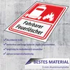 INDIGOS UG - Alu - Dibond Schilder 3mm - Sicherheit - Produktbild-Vorschau 3