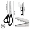 Handi Stitch Zackenschere Stoff mit Fadenschneider – 23cm Produktbild-Vorschau 2