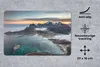 MuchoWow® Mauspad Mousepad Fjorde bei Sonnenaufgang in Produktbild-Vorschau 2