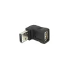 Delock - USB-Adapter - USB (W) zu USB (M) - 90° Stecker - Produktbild-Vorschau 1