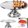 Elegante piatto da portata con piede in acciaio inox per Anteprima dell’immagine prodotto 16