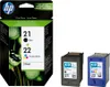 HP 21 (noir) / 22 (trois couleurs) pack de 2 cartouches Voir les images du produit 15