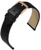 EULIT Uhrenarmband | Nappaleder, schwarz ohne Naht | Band Produktbild-Vorschau 2