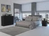 Breite Kommode mit Schubkästen TAAVI –⁠⁠⁠⁠⁠⁠ schwarz Produktbild-Vorschau 9