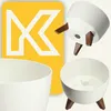 KADAX květináč 24 cm obal + zásuvné nohy stojan na květiny Náhled obrázku produktu 4
