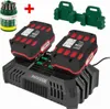 PARKSIDE Doppel Ladegerät PDSLG 20  mit 2 x Akku 4.0 Ah 2 Produktbild-Vorschau 1