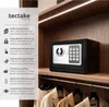 Elektronický trezor + klíč model 2 - černý Náhled obrázku produktu 8
