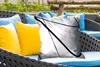 MuchoWow® Outdoor Kissen - Linie - Abstrakt - Minimalismus Produktbild-Vorschau 4