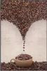 Wallario Wandbild Tasse mit Kaffeebohnen - Kaffeedesign, Produktbild-Vorschau 1