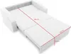 Sofa 2-Sitzer mit Schlaffunktion und Bettkasten DORMA Produktbild-Vorschau 7
