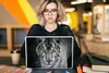 MuchoWow® Laptop Aufkleber Sticker Cover Tiere - Tiger - Produktbild-Vorschau 5