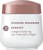 A white jar of Hildegard Braukmann Exquisit Collagen Creme with a rose gold lid, set against a white background. Produktbild-Vorschau