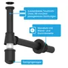 Siphon universel Bächlein pour lavabo et meuble-lavabo Voir les images du produit 3