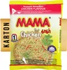 A package of Mama instant noodles with chicken flavor. Produktbild-Vorschau