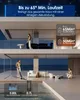 A modern multi-story house with people using a vacuum cleaner and relaxing. Náhled obrázku produktu