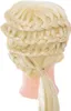 KIK KX6961 Cvičná hlava s prírodnými vlasmi 60-70 cm blond Náhľad obrázku produktu 8