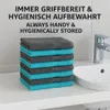 Betz 10 Stück Waschhandschuhe 16x21 cm PREMIUM 100% Produktbild-Vorschau 4