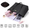 MODFU 4-in-1 Damen Handtaschen & Geldbörsen Set,Kunstleder, Produktbild-Vorschau 4