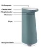 Seifenspender, Spülmittelspender, automatisch, 450 ml, USB Produktbild-Vorschau 2