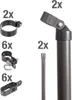 Alberts 634513 Kit pour angle de clôture, douilles à Voir les images du produit 1