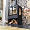 Stufa a legna Victoria Modena Vision - 9,76 kW, moderna, Anteprima dell’immagine prodotto 6