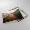 Bild auf Leinwand - Leinwandbild - Fußgängerbrücke Meer Produktbild-Vorschau 2