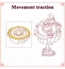 Puzzle 3D, Scatolina musicale Alice's Tea Party, legno, Anteprima dell’immagine prodotto 4
