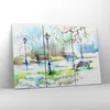 Bild auf Leinwand - Leinwandbild - Path urban Park Produktbild-Vorschau 4