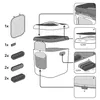 Rotho Katzentoilette mit Haube Bea XL – 61,4 x 49,5 x 57,3 Produktbild-Vorschau 8