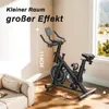 Leises Heimtrainer Fahrrad LED-Monitor, Bluetooth & App, Produktbild-Vorschau 6