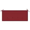 vidaXL Banc de jardin pliable avec support 118 cm bambou Voir les images du produit 5