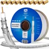 hb-digital Koaxialkabel 100m HQ 135dB 4fach Stahlkupfer Produktbild-Vorschau 1