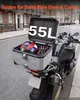 VEVOR Bauletto per moto, 55 litri, bauletto posteriore Anteprima dell’immagine prodotto 4
