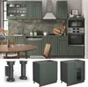 Küchenunterschrank Vicco Fame-Line Grün-Gold Landhaus 80 cm Produktbild-Vorschau 4