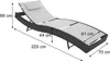 A diagram of a chaise lounge with dimensions indicated. Produktbild-Vorschau