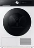 A front view of a white Samsung dryer with a black door and control panel. Náhľad obrázku produktu