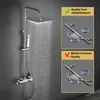 JOHO Regendusche Duschset mit Duscharmatur Komplettset- Produktbild-Vorschau 2